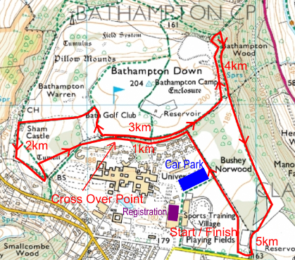 Skyline 10km Map