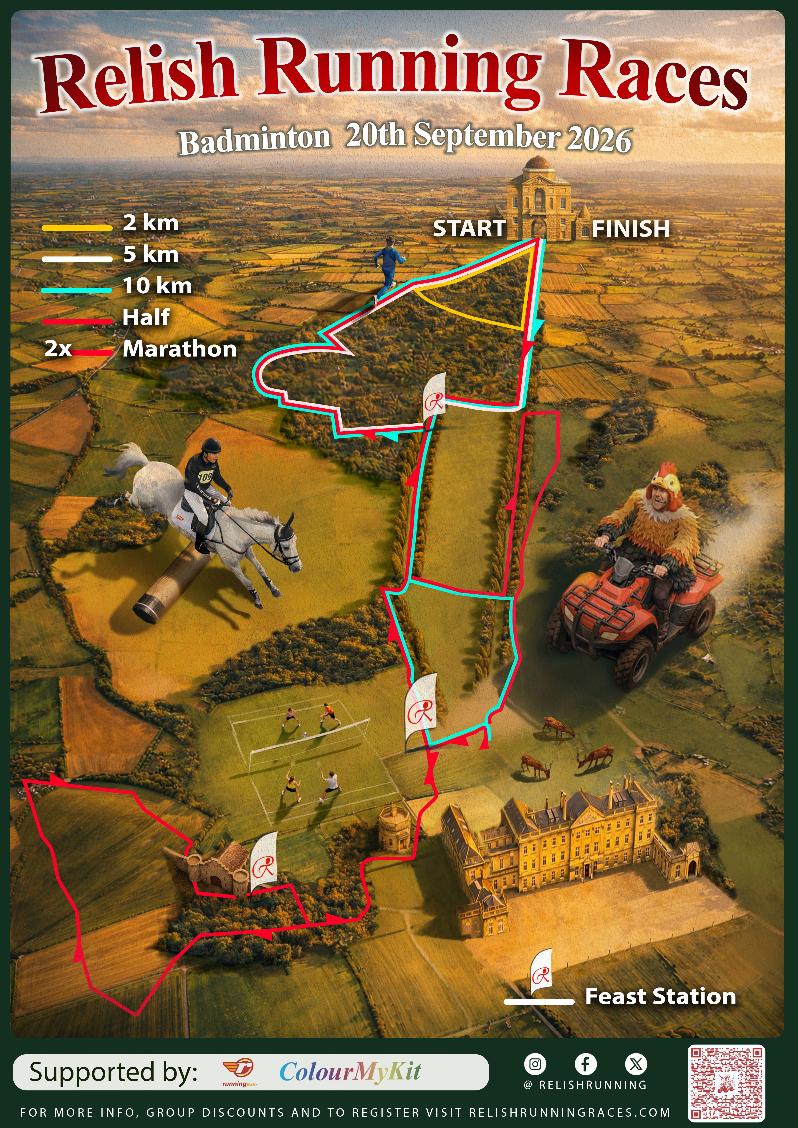 Badminton Running Race